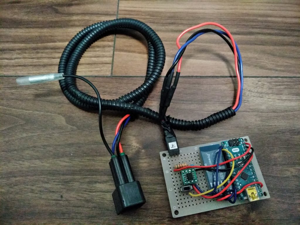 Arduinoを使ってカワサキのバイクから各種情報を取得する！