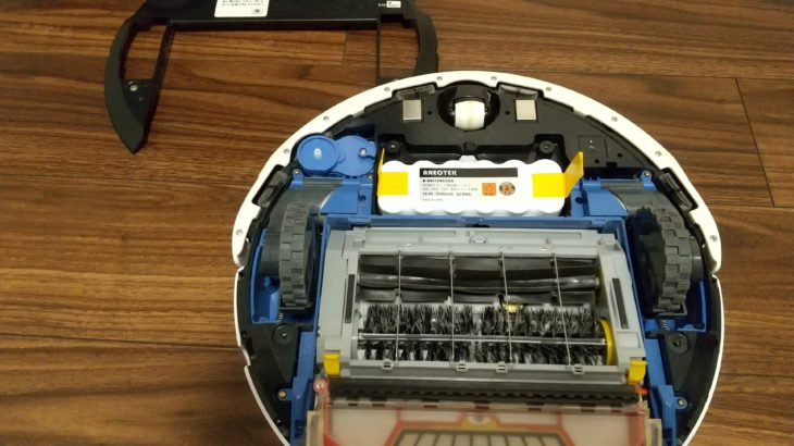 【Roomba500シリーズ】ルンバのバッテリーがヘタってきたので交互品に交換してみた